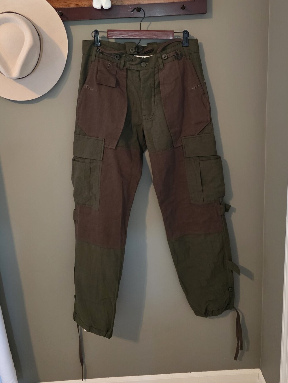 mnml Utility Cargo Festival Pants Grunge Goth Size 29